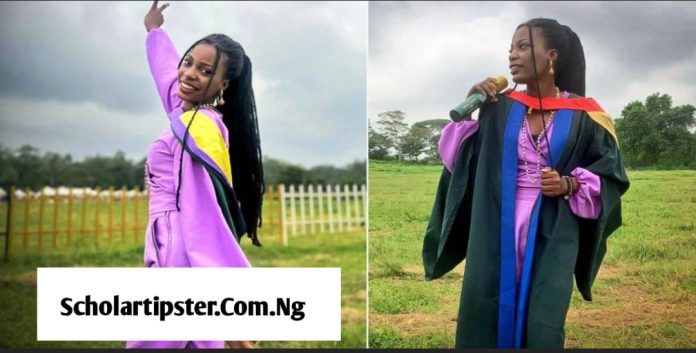 Brilliant Nigerian Lady bags first-class degree in Agriculture